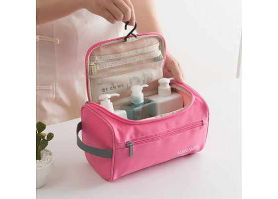 Toiletry van de polyesterreis Zakoem/ODM de Dienst Roze Kleur voor Dames